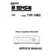TENSAI TVR16BG Manual de Servicio