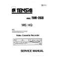 TENSAI TVR260 Manual de Servicio